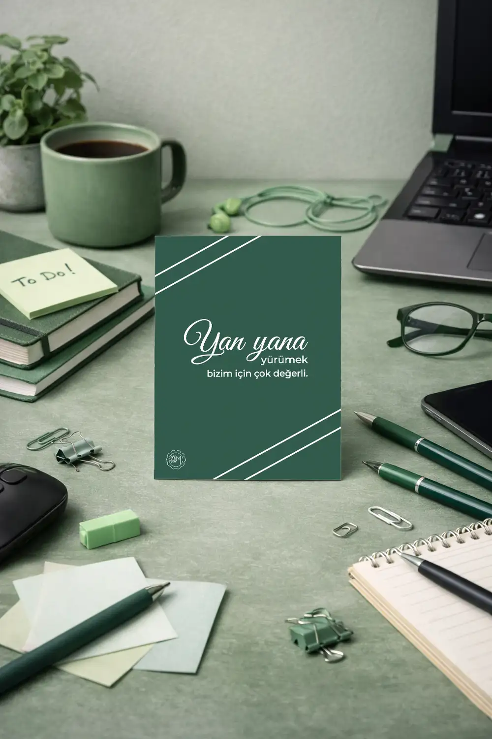 Kurumsal Hediye Motivasyon Kartı Kartpostal