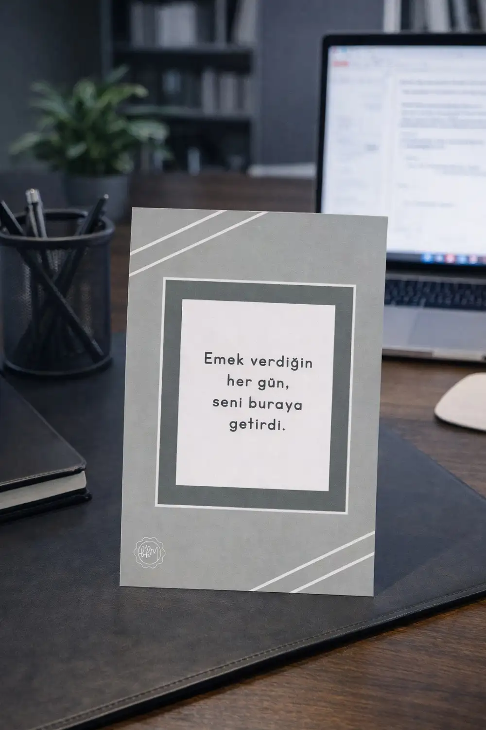 İş Hediyesi Terfi Tebrik Kartı