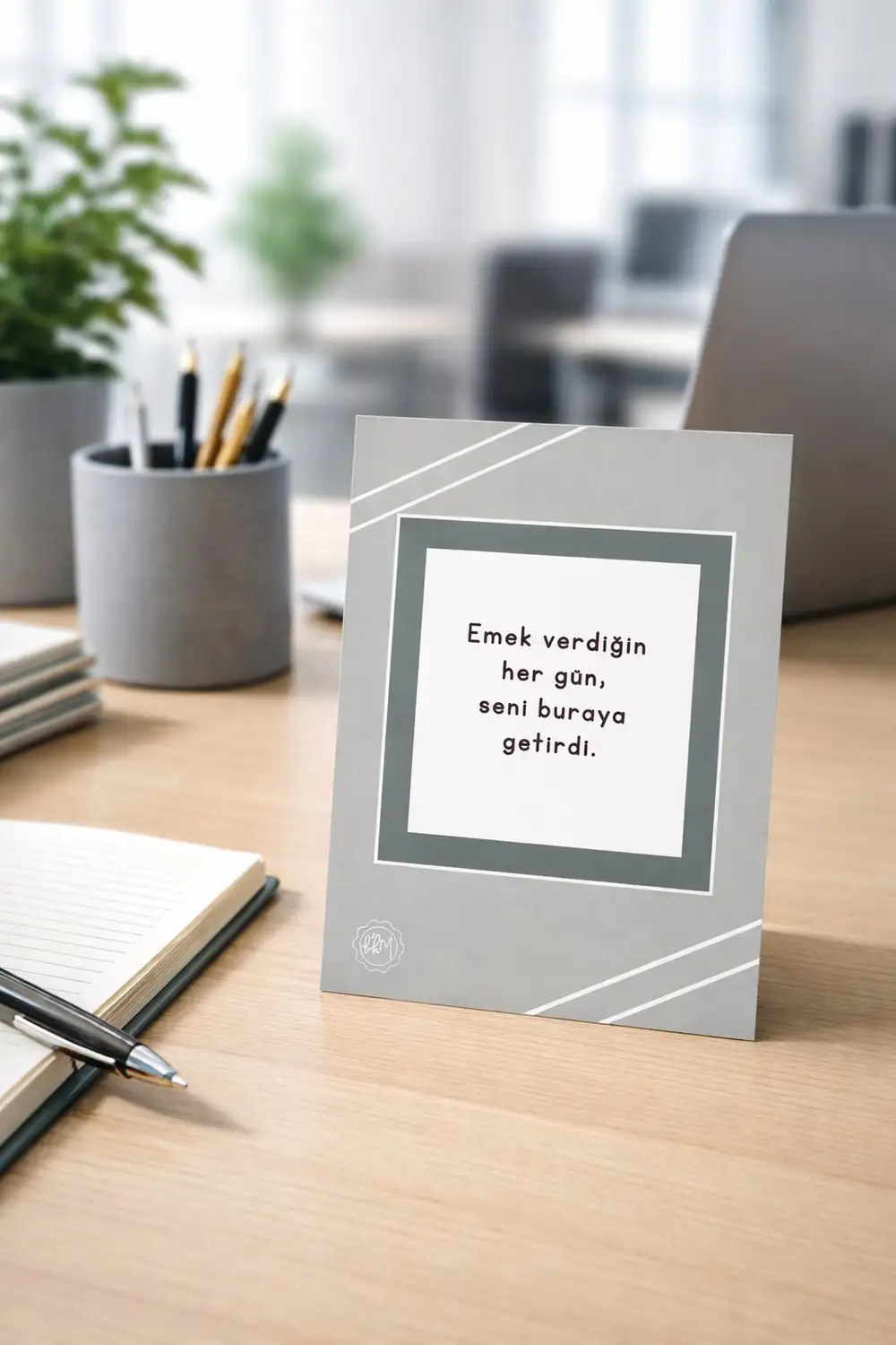 İş Hediyesi Terfi Tebrik Kartı