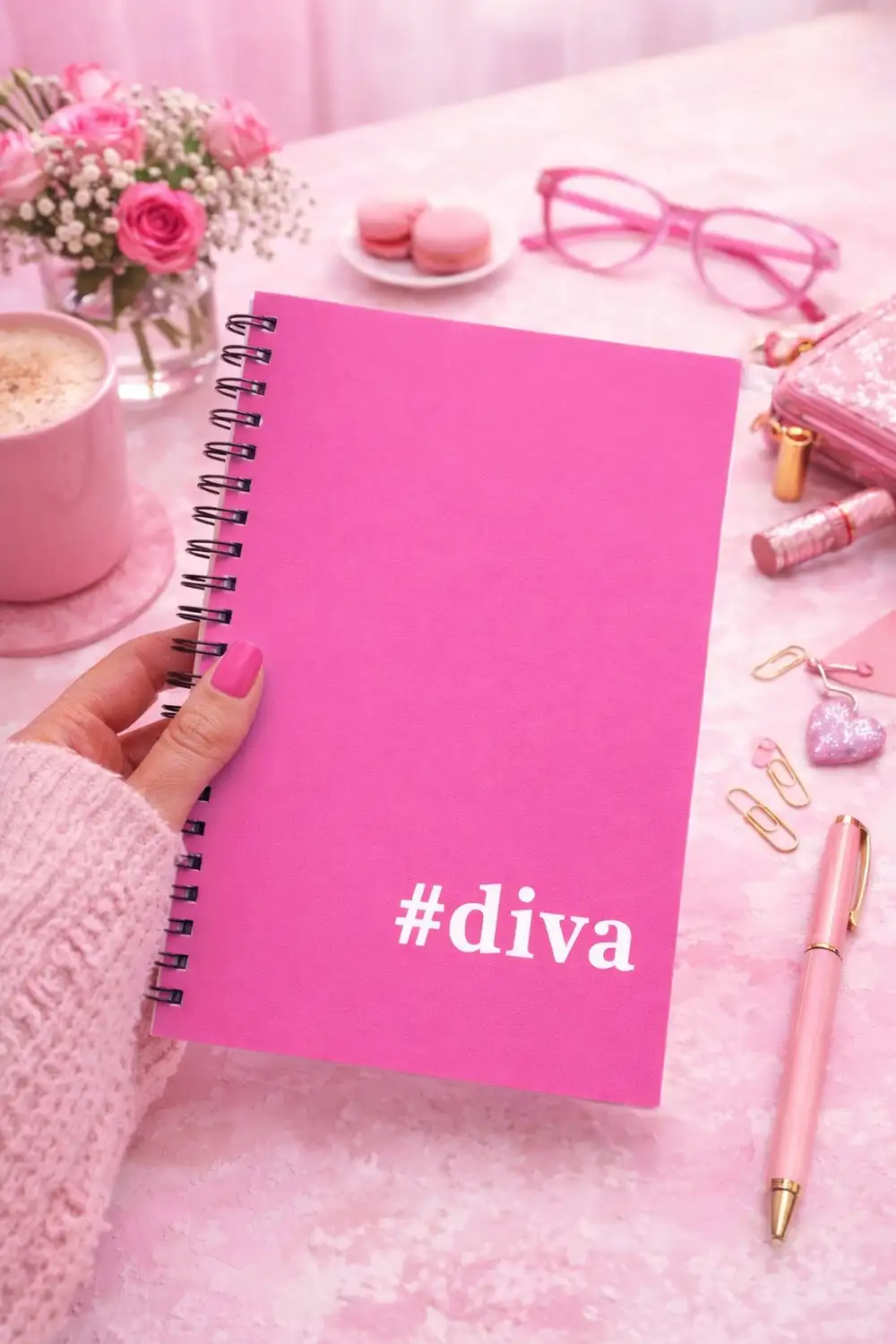 N279 Diva A5 Spiralli Defter