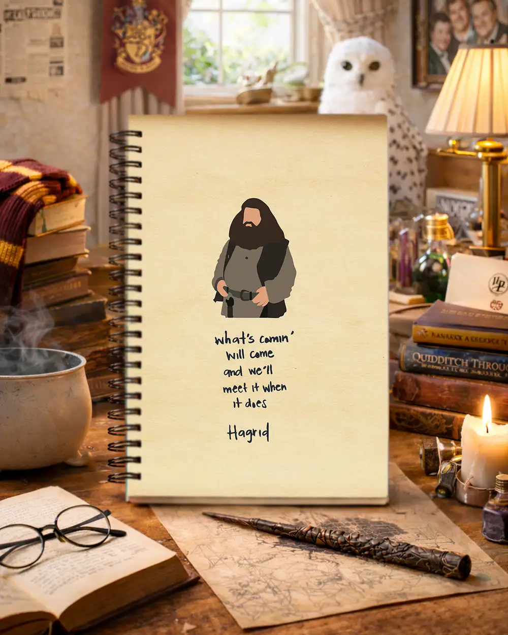 Hagrid Spiralli Defter