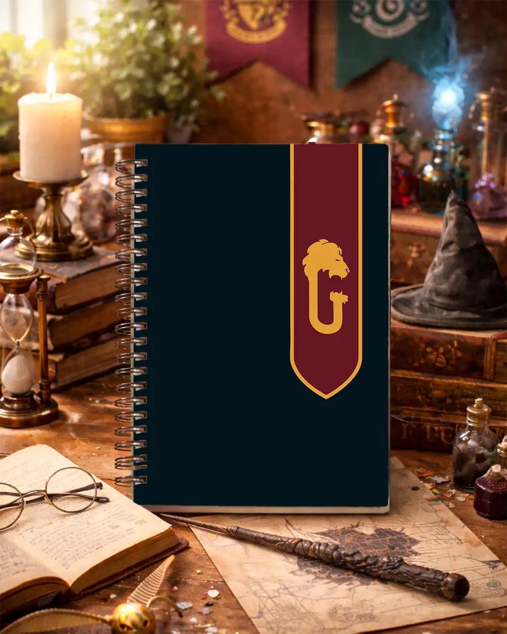 Gryffindor Spiralli Defter