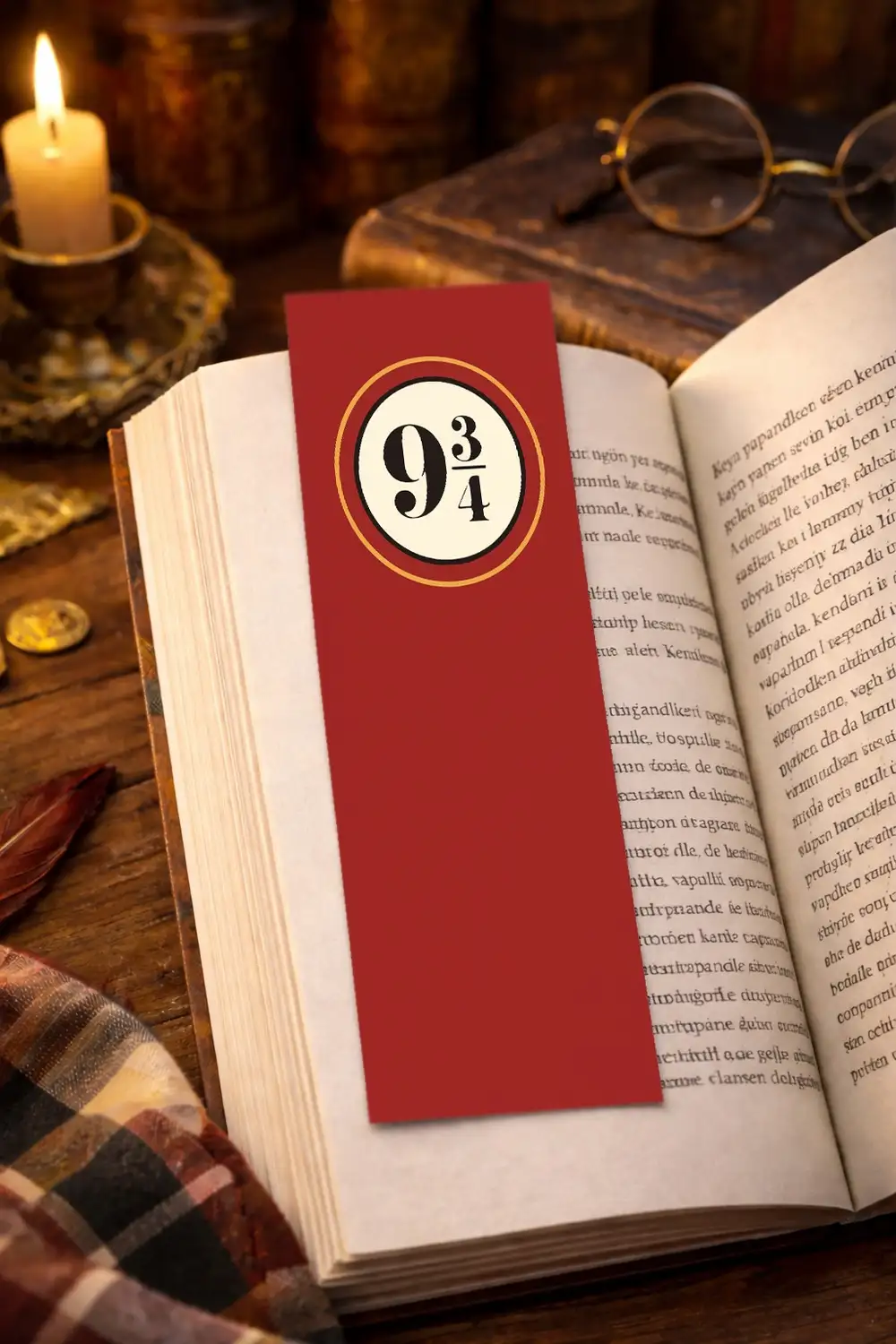 Harry Potter Platform 9 3/4 Kitap Ayracı