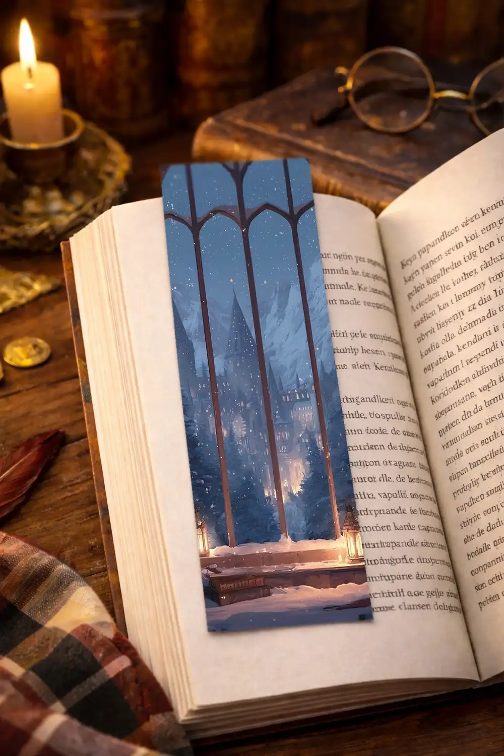 Hogwarts Winter Kitap Ayracı