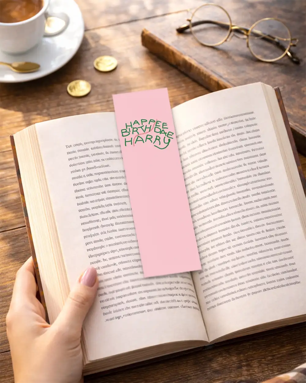 Harry Potter Doğum Günü Kitap Ayracı