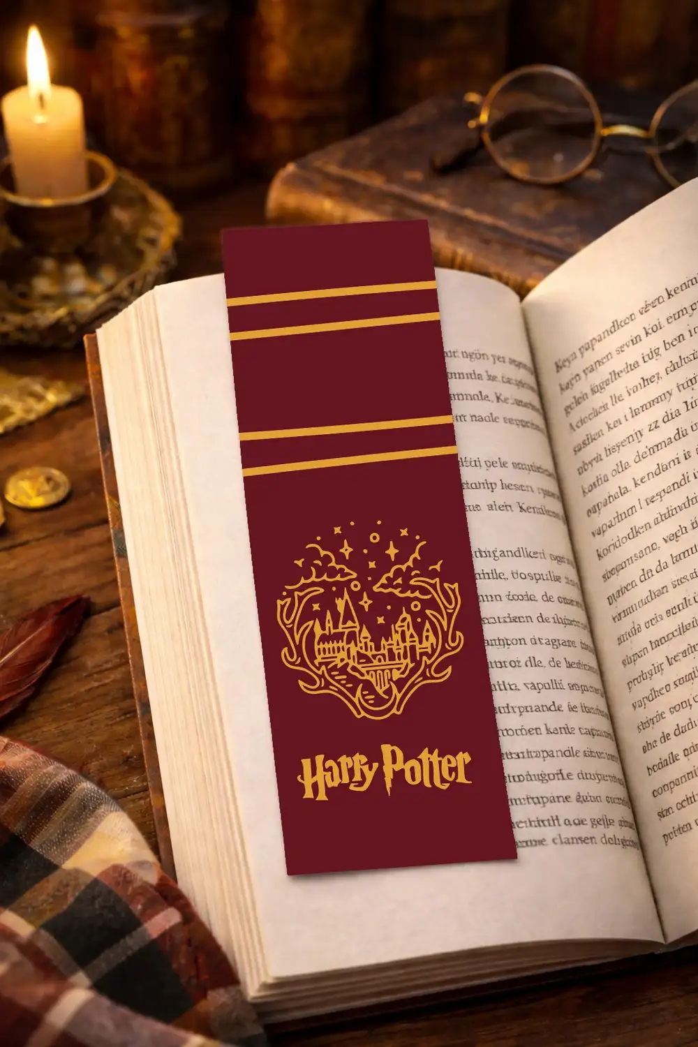 Harry Potter Hogwarts Kitap Ayracı
