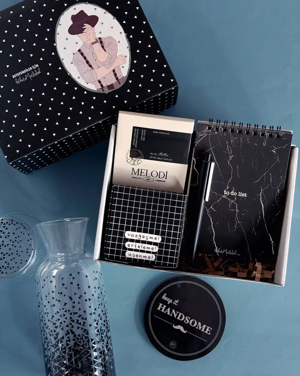 Beyefendi Erkek Ofis Hediyeleri Kutusu