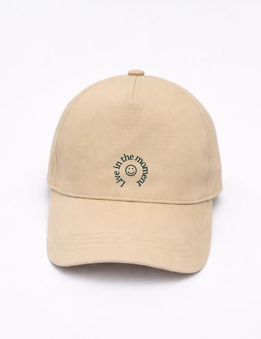 Live In The Moment Cap Bej Krem Şapka