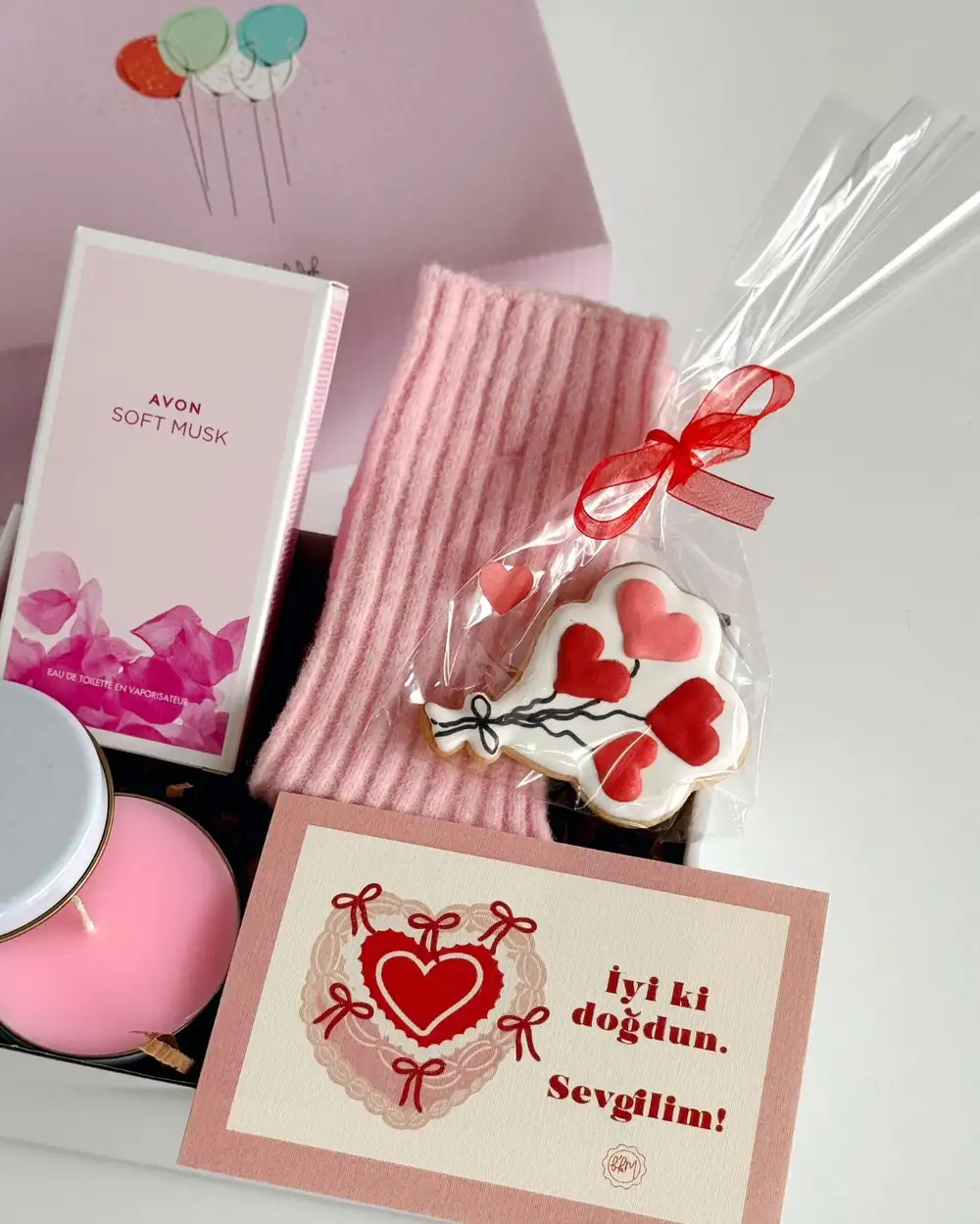 Sevgiliye Doğum Günü Hediye Kutusu
