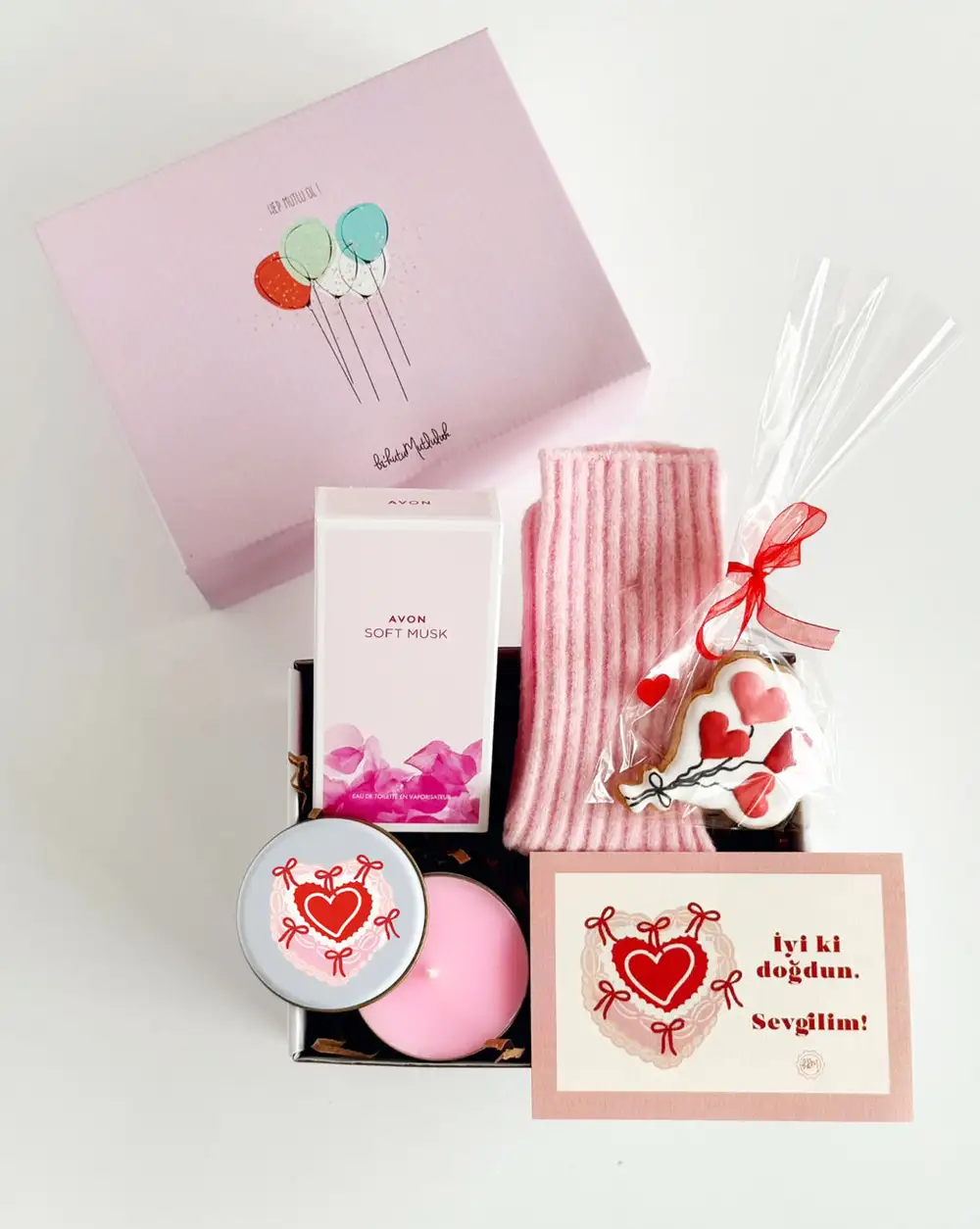 Sevgiliye Doğum Günü Hediye Kutusu