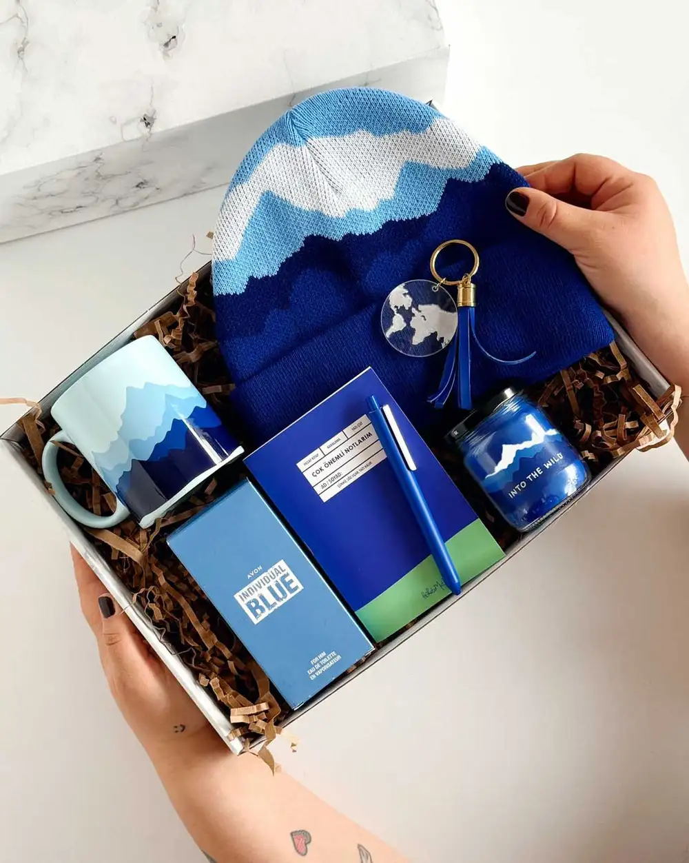 Blue Vibes Parfümlü Erkek Hediye Kutusu