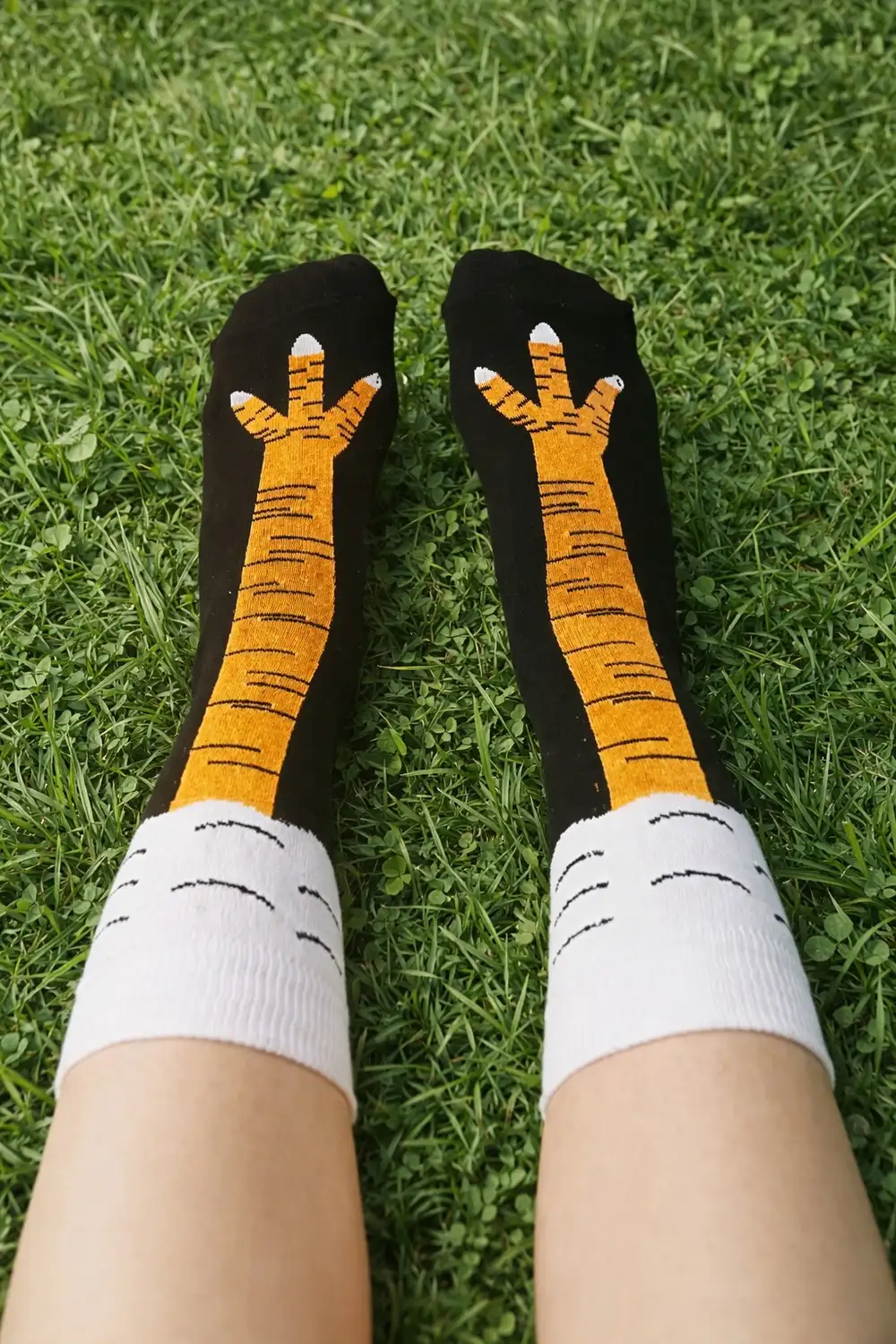 Tavuk Ayaklı Komik Unisex Çorap