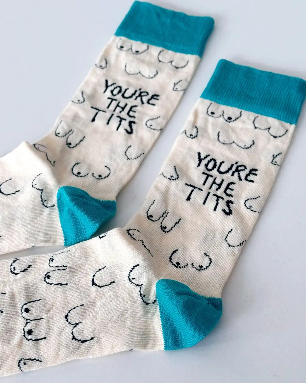 You're The Tits Boobs Çorap