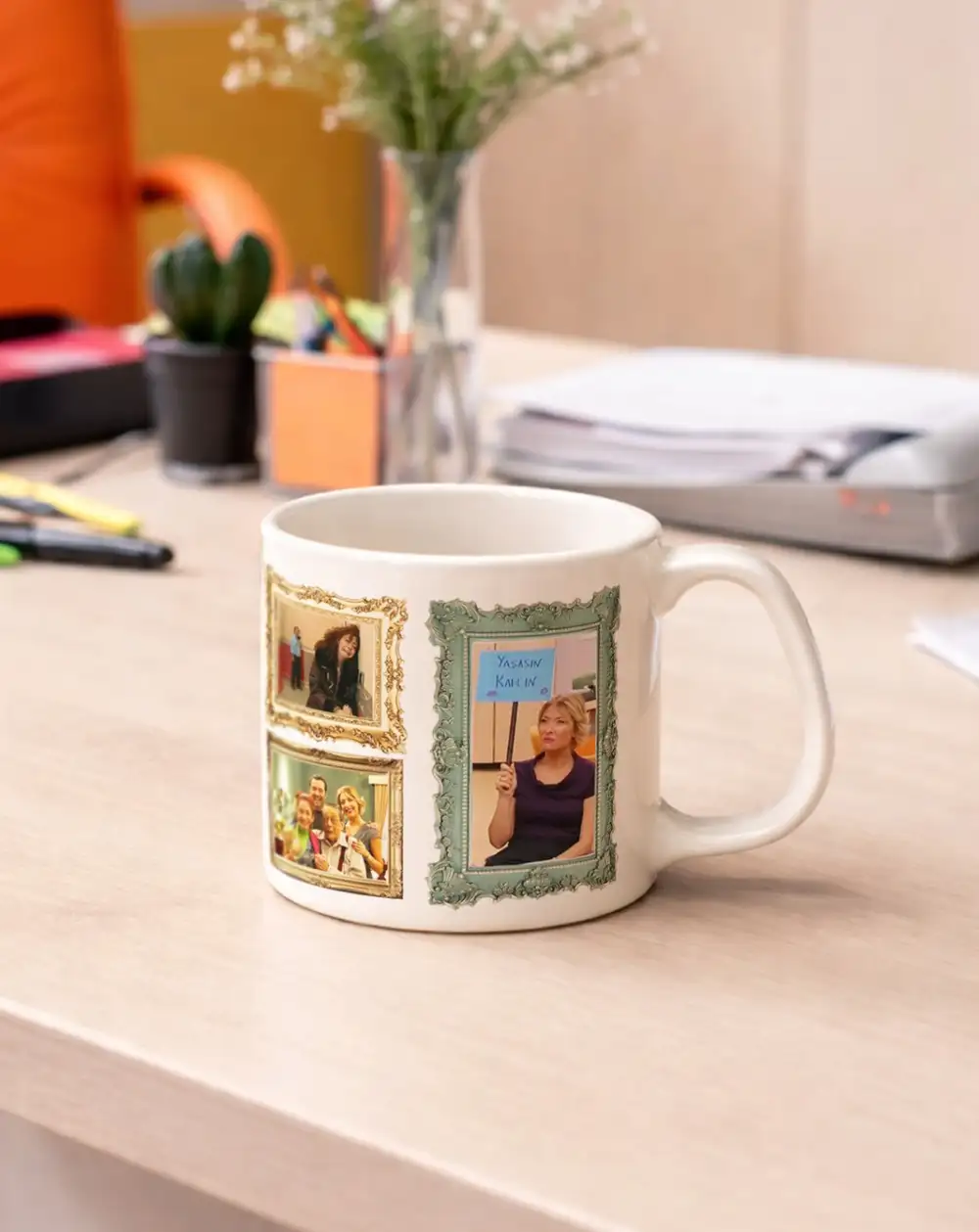 Avrupa Yakası Temalı Çerçeveli Kupa