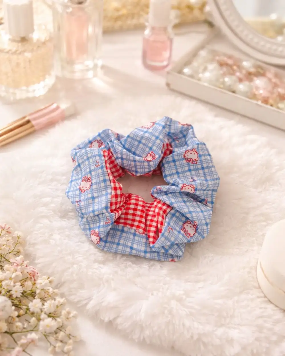 Hello Kitty Pötikareli Simit Toka Scrunchie