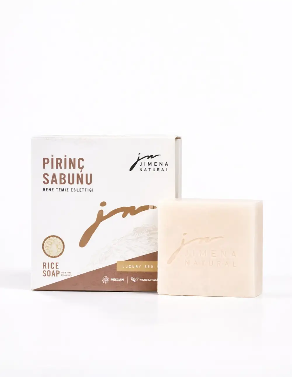 Jimena Natural El Yapımı Pirinç Sabunu - 150g