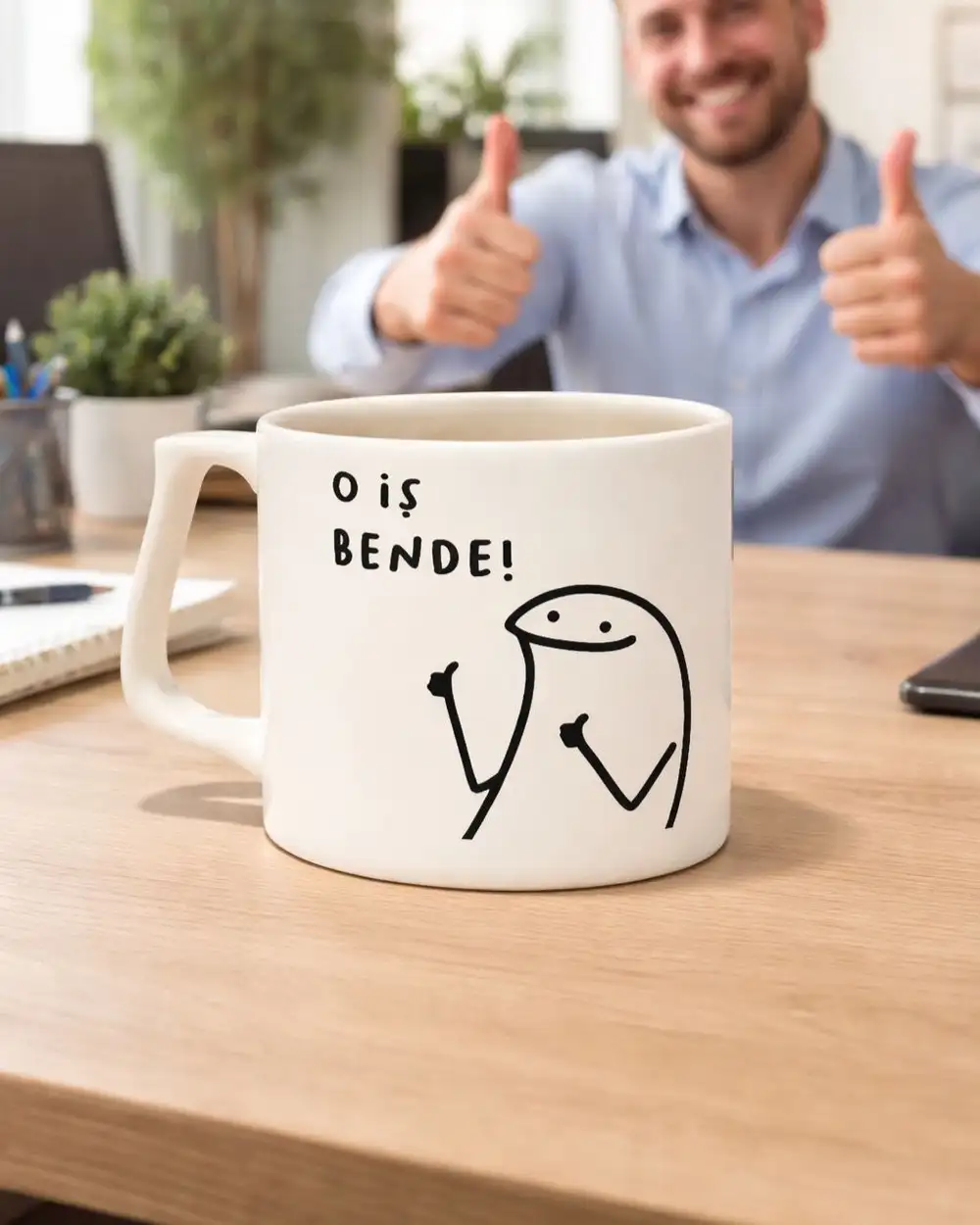 O İş Bende Kupa Bardak