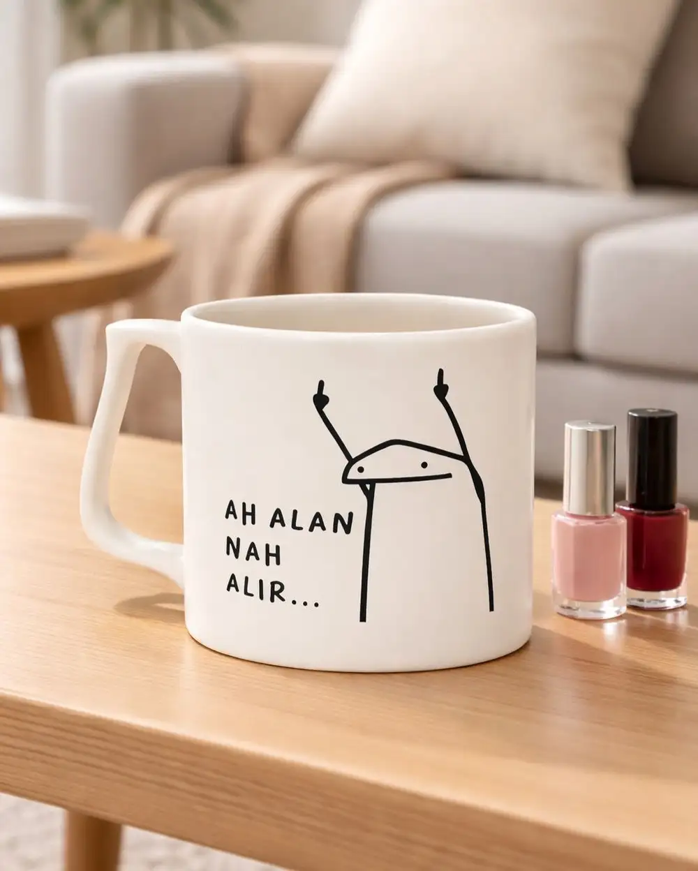 Ah Alan Nah Alır Kupa Bardak