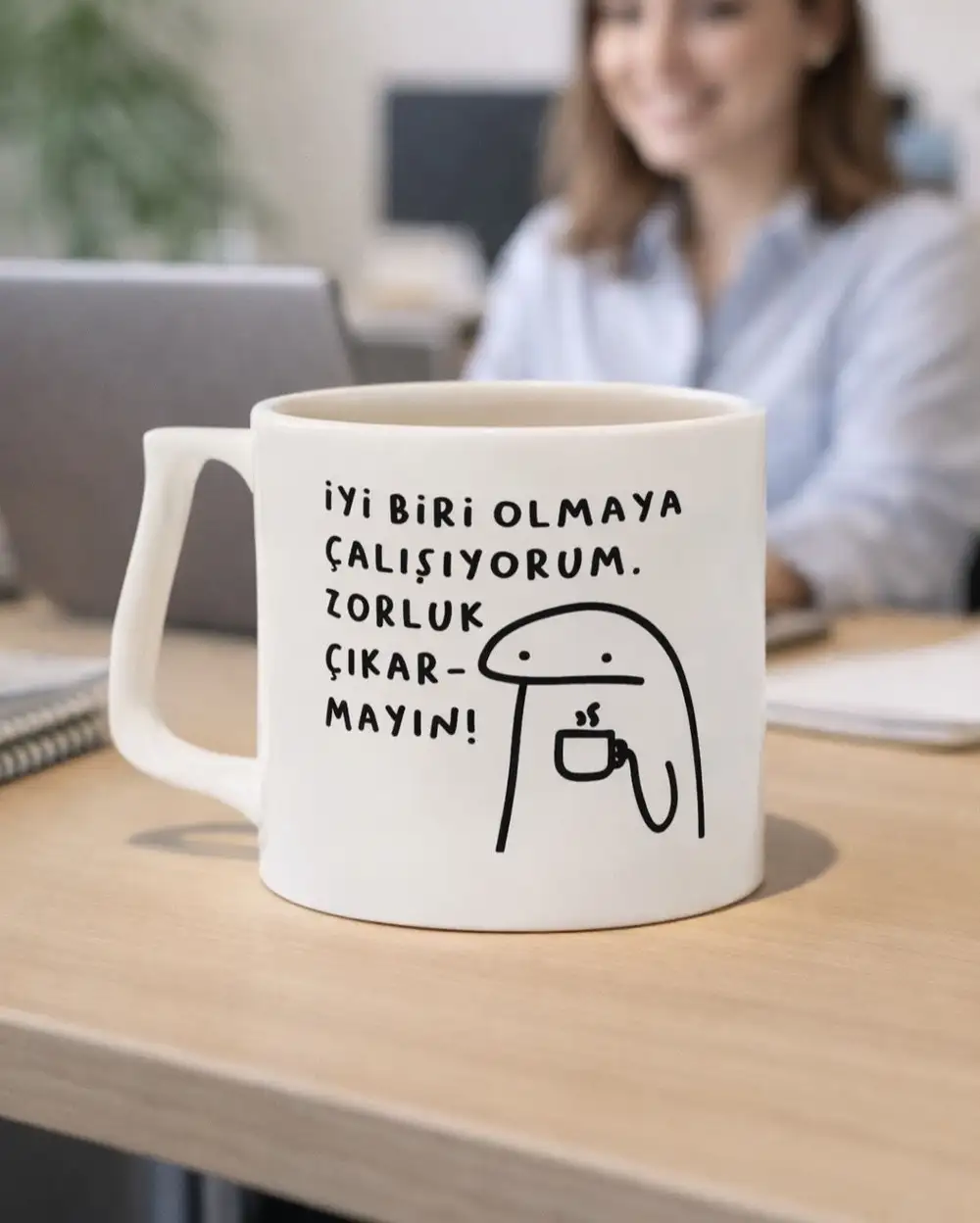 İyi Biri Olmaya Çalışıyorum Lütfen Zorluk Çıkarmayın Kupa