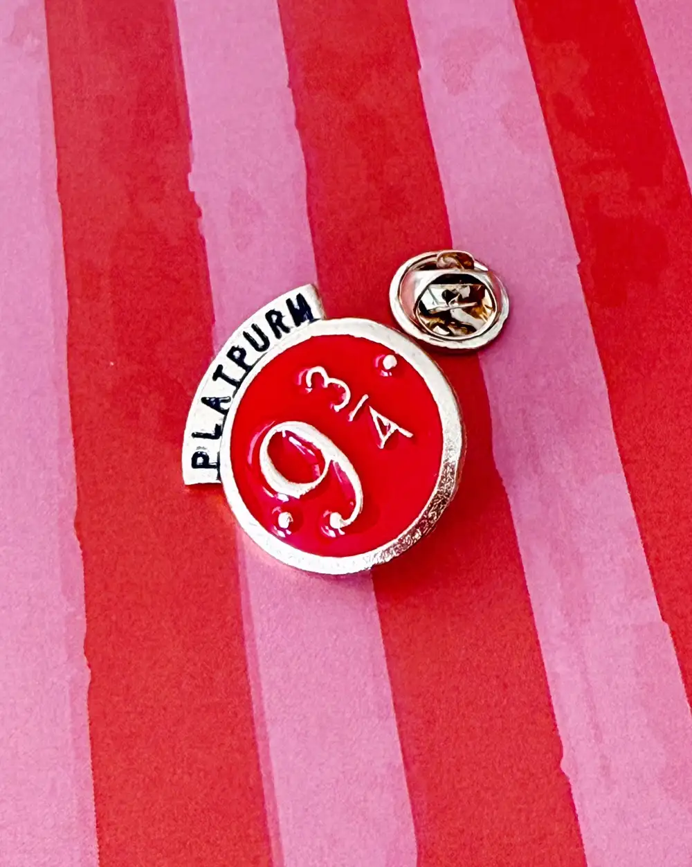 Dokuz Üç Çeyrek Peron Harry Potter Rozet