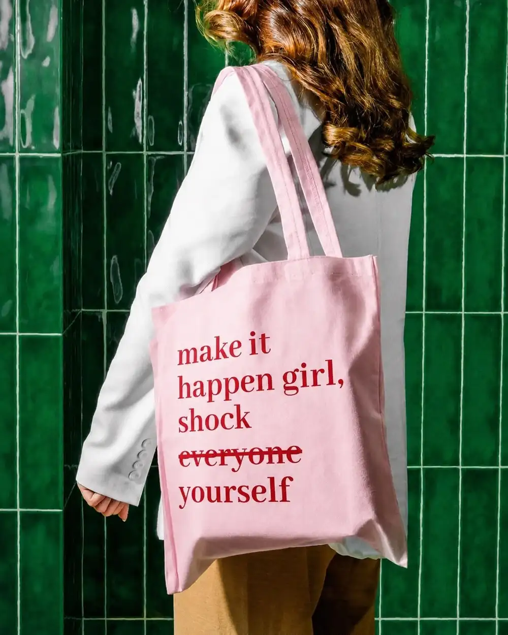 Happen Girl Pembe Bez Çanta