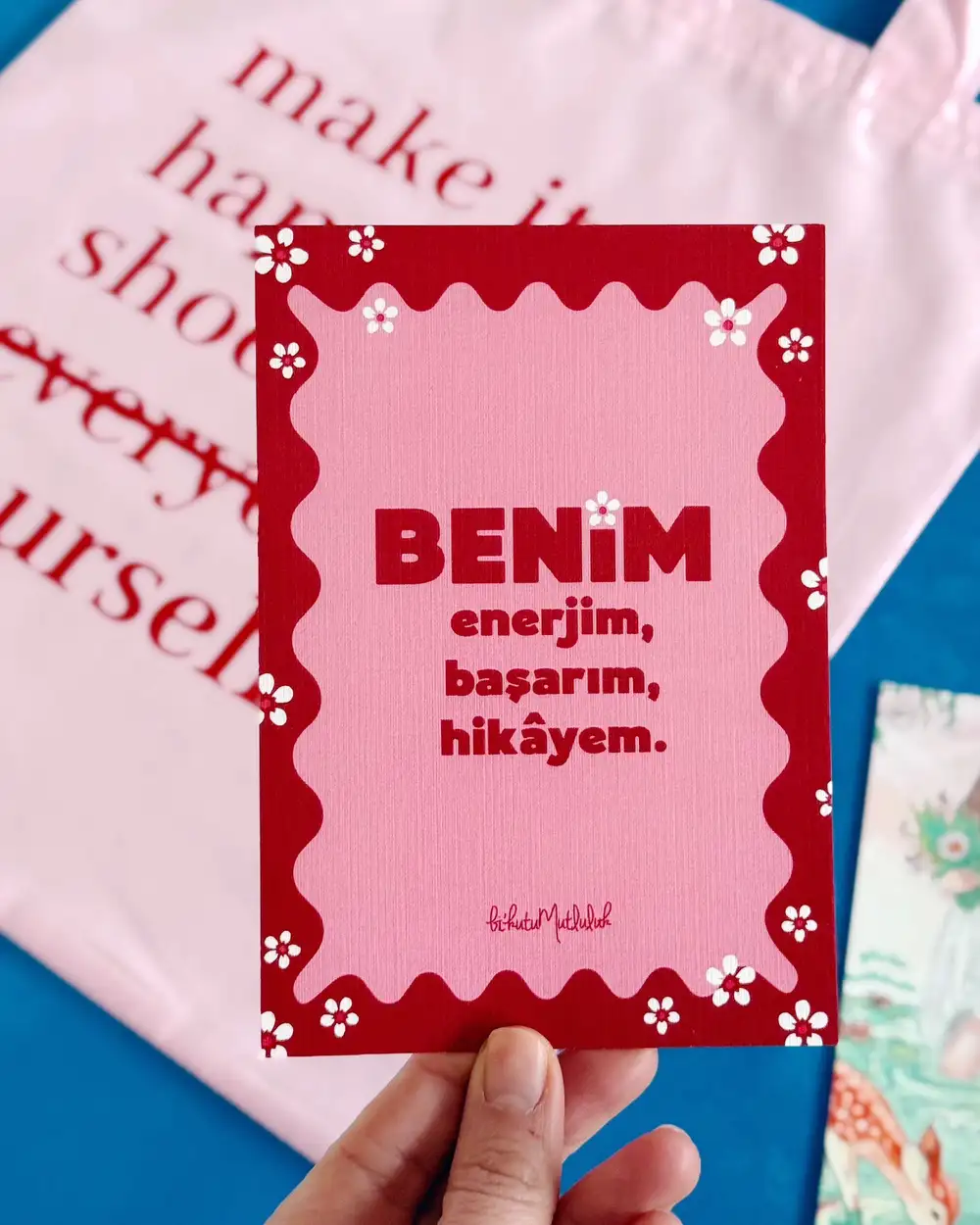 Benim Hikayem Motto Kartı
