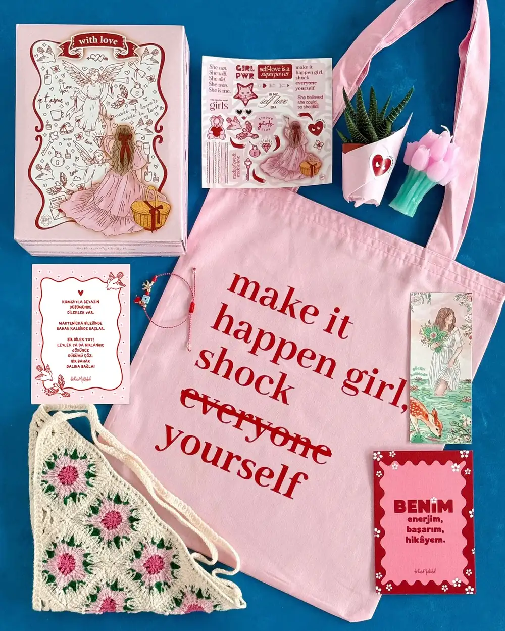 Kalpten Bi Hediye Kutusu Seti