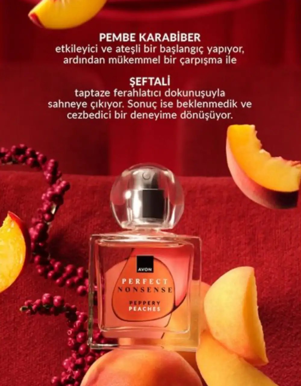 Avon Perfect Nonsense Peppery Peaches EDP Kadın Parfüm 50ml