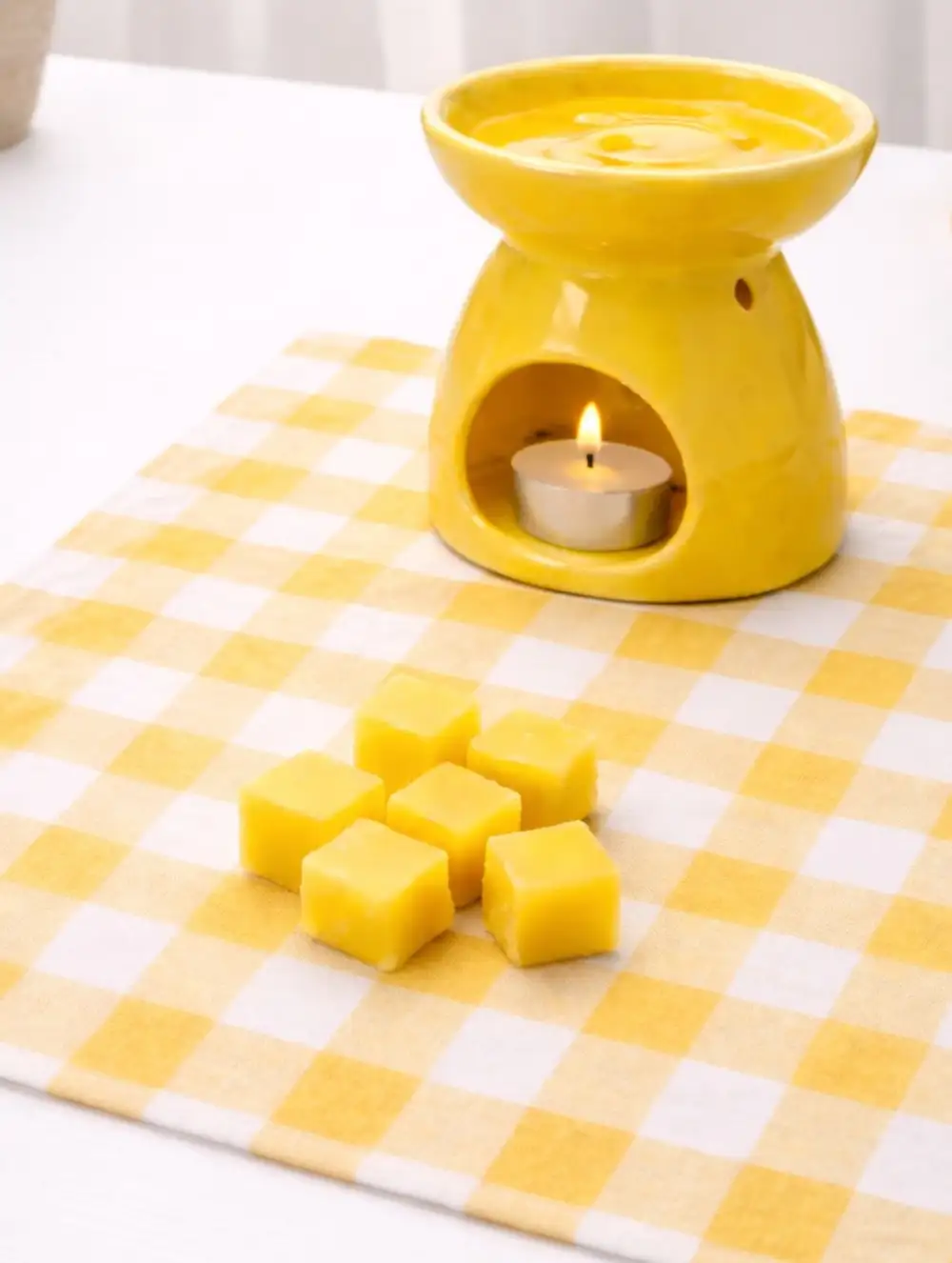 Limon Kokulu Wax Buhurdanlık Tableti (6'lı)