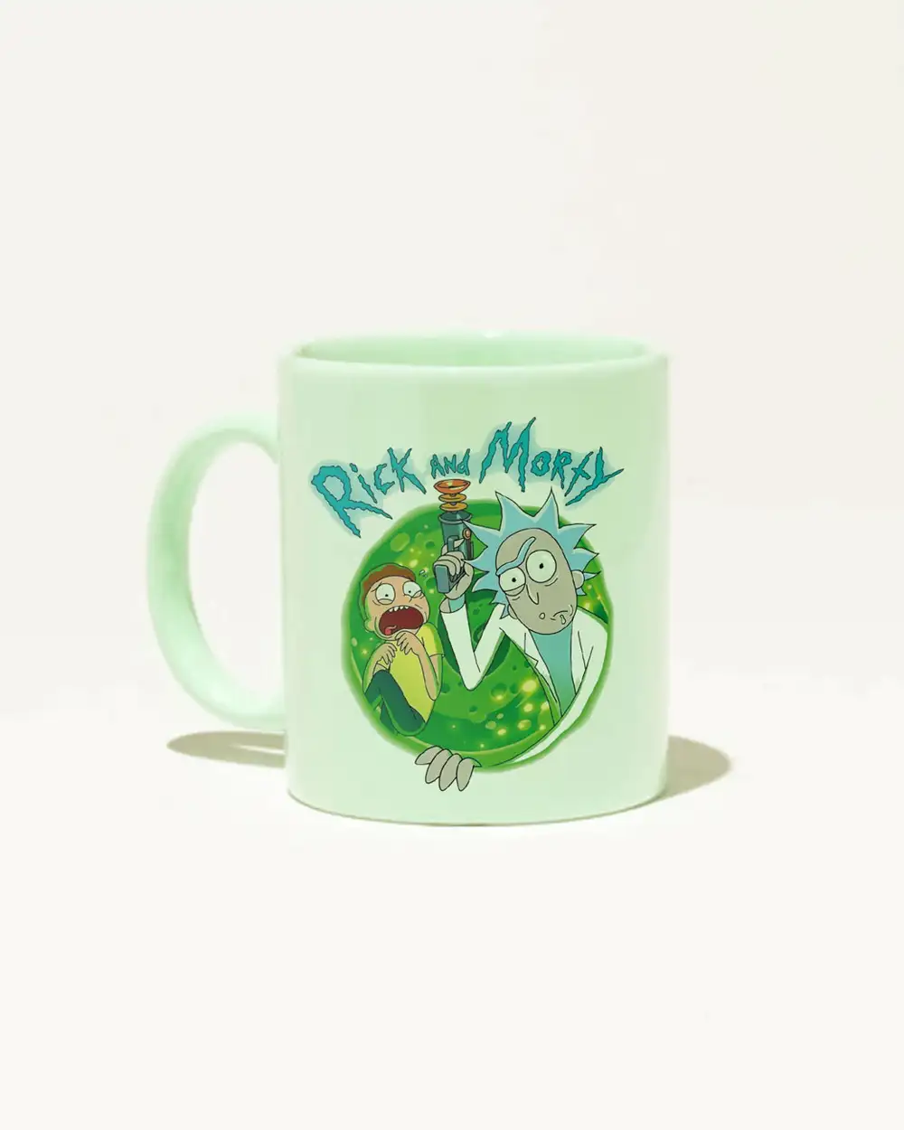 Rick and Morty Yeşil Mint Kupa