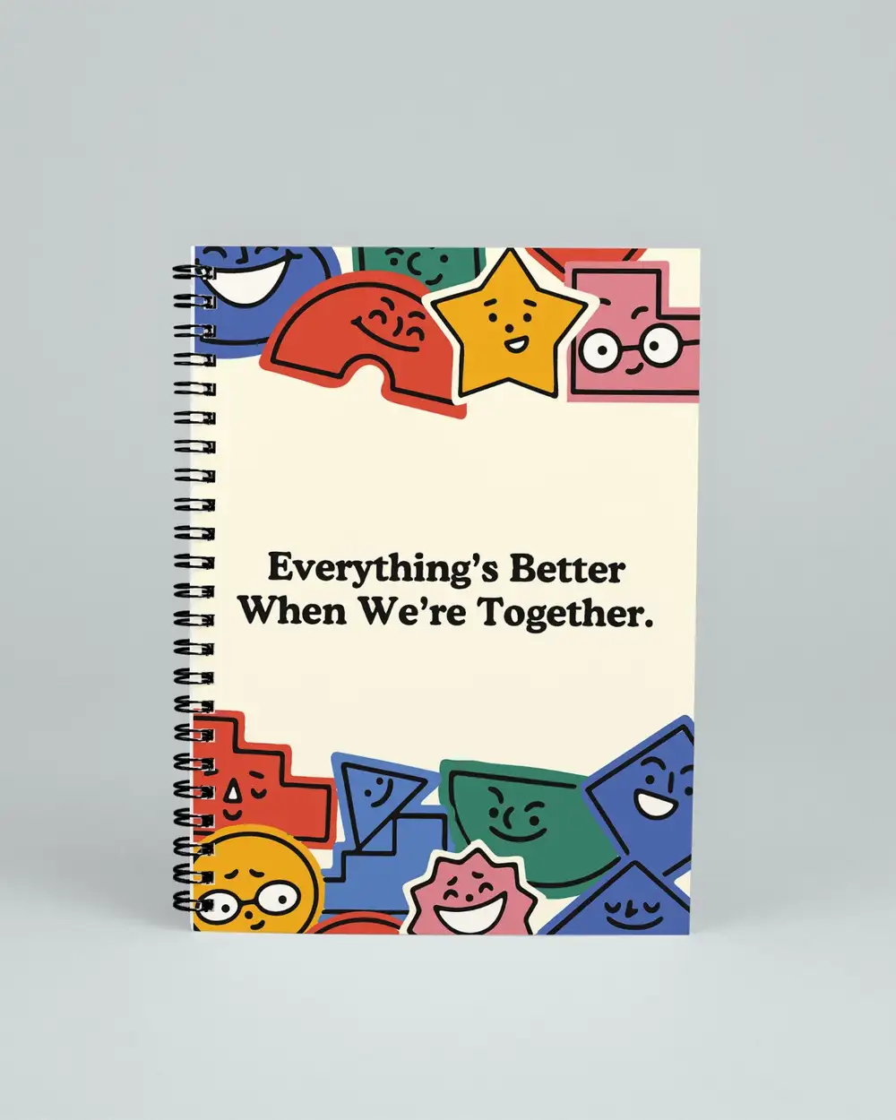 N294 We Are Together A5 Spiralli Defter