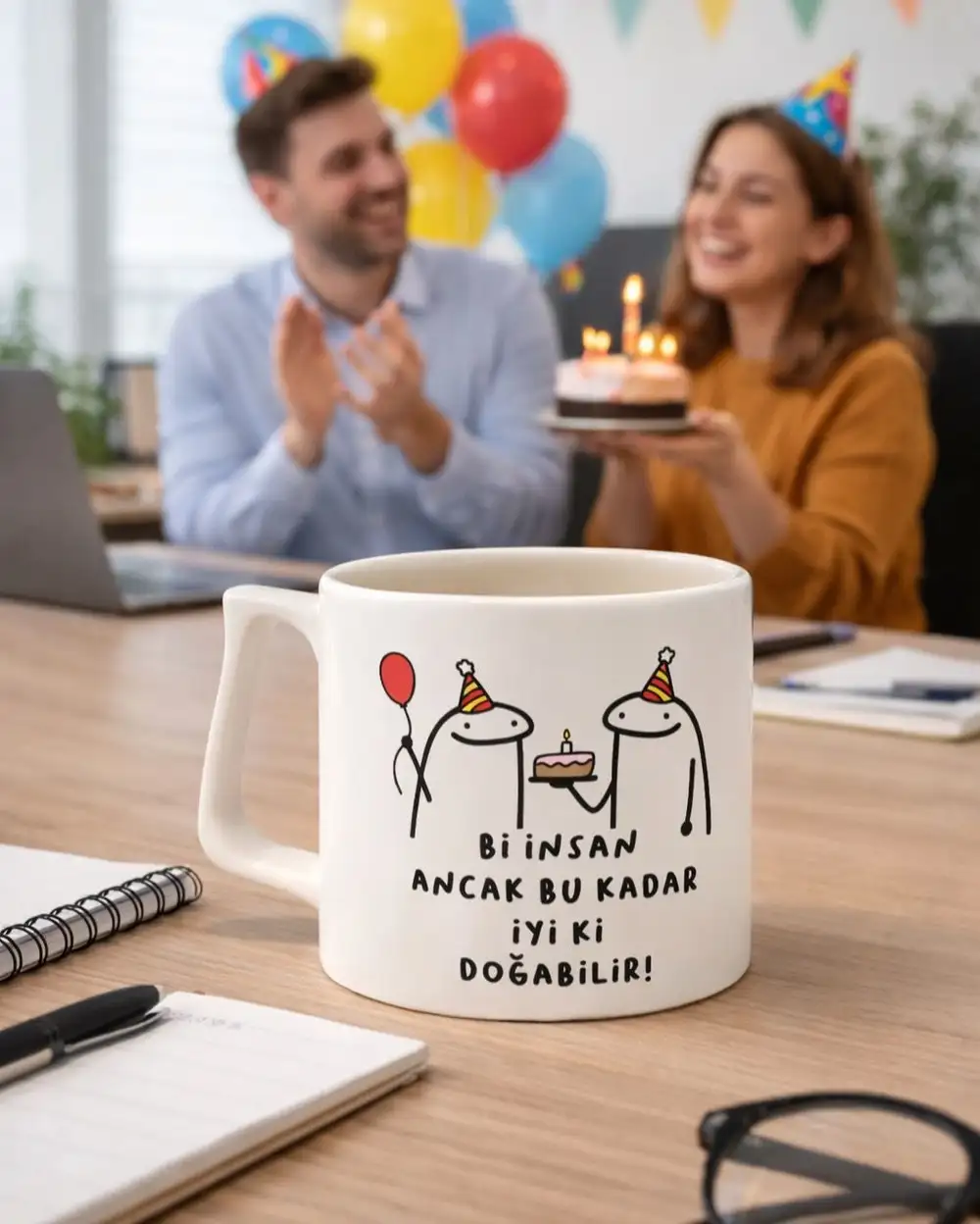 Bir İnsan Ancak Bu Kadar İyi Ki Doğabilir Kupa Bardak