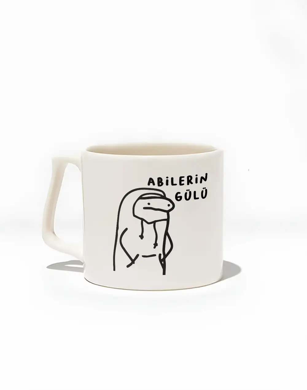 Abi Yazılı Kupa Bardak