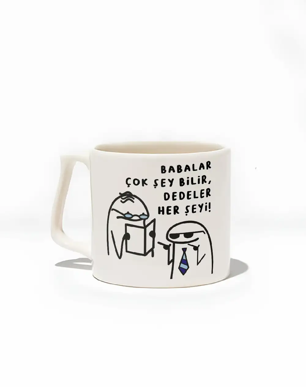 Babalar Çok Şey Bilir Dedeler Her Şeyi Kupa