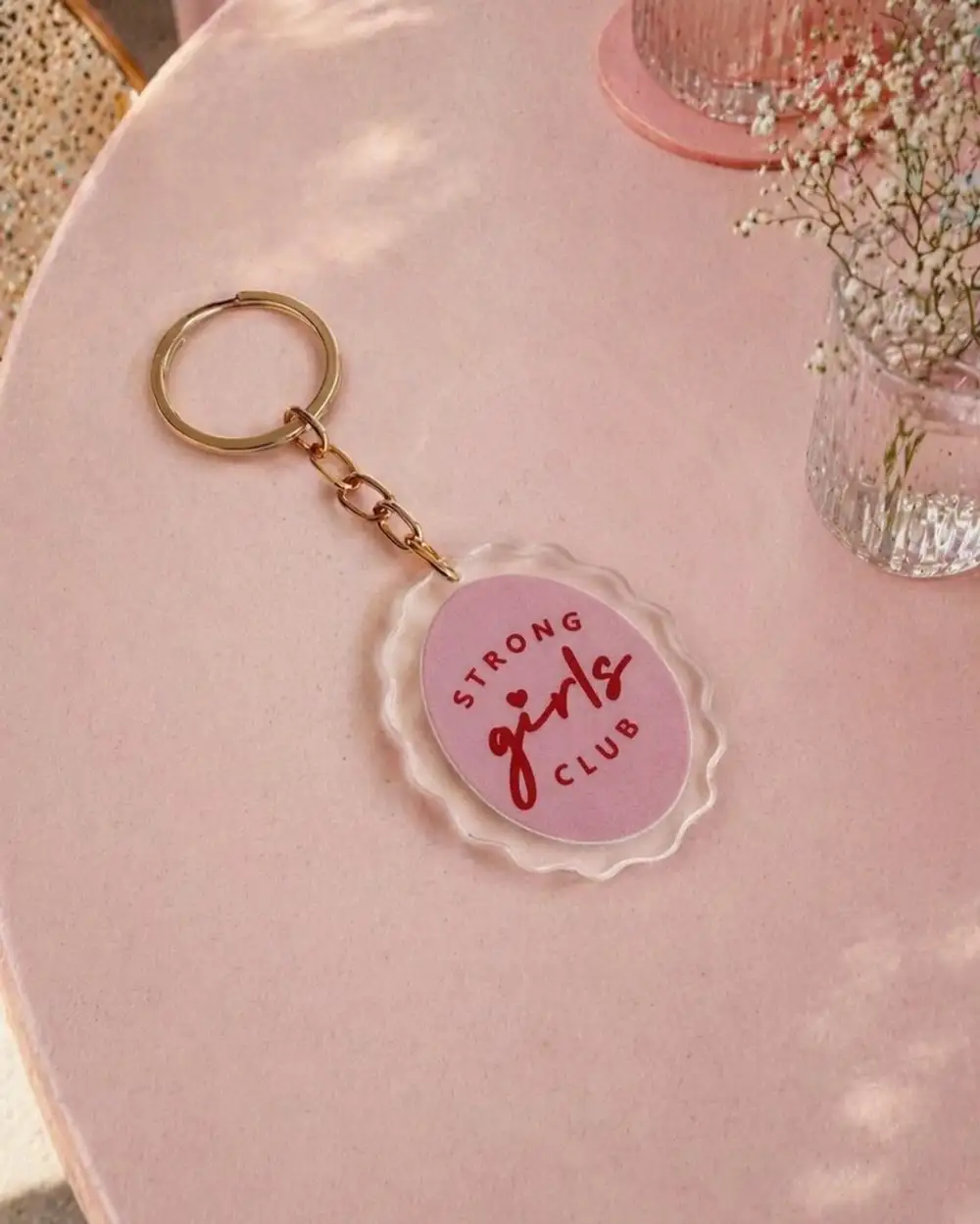 Strong Girls Club Hediyelik Anahtarlık