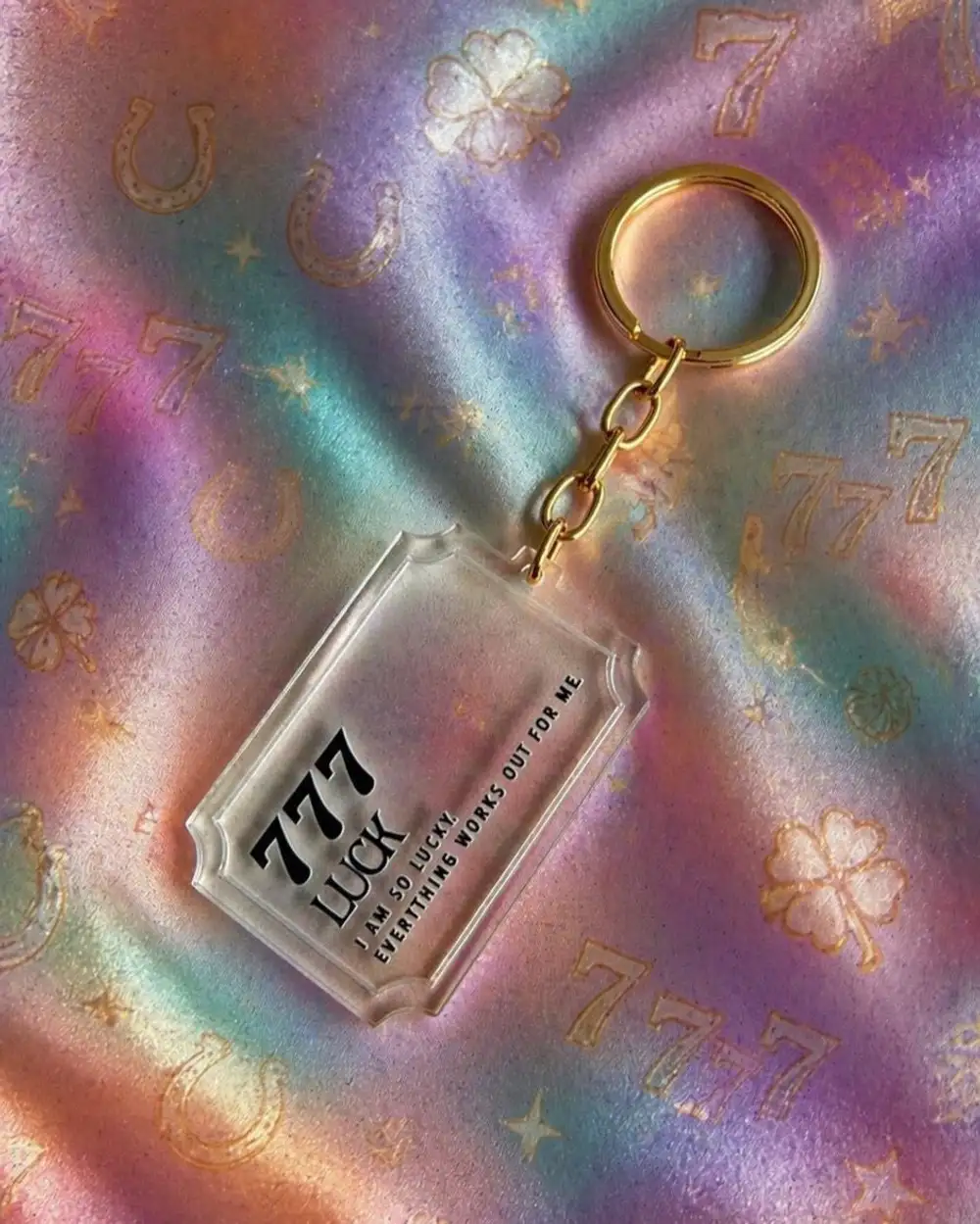 Manifest Luck 777 Hediyelik Anahtarlık