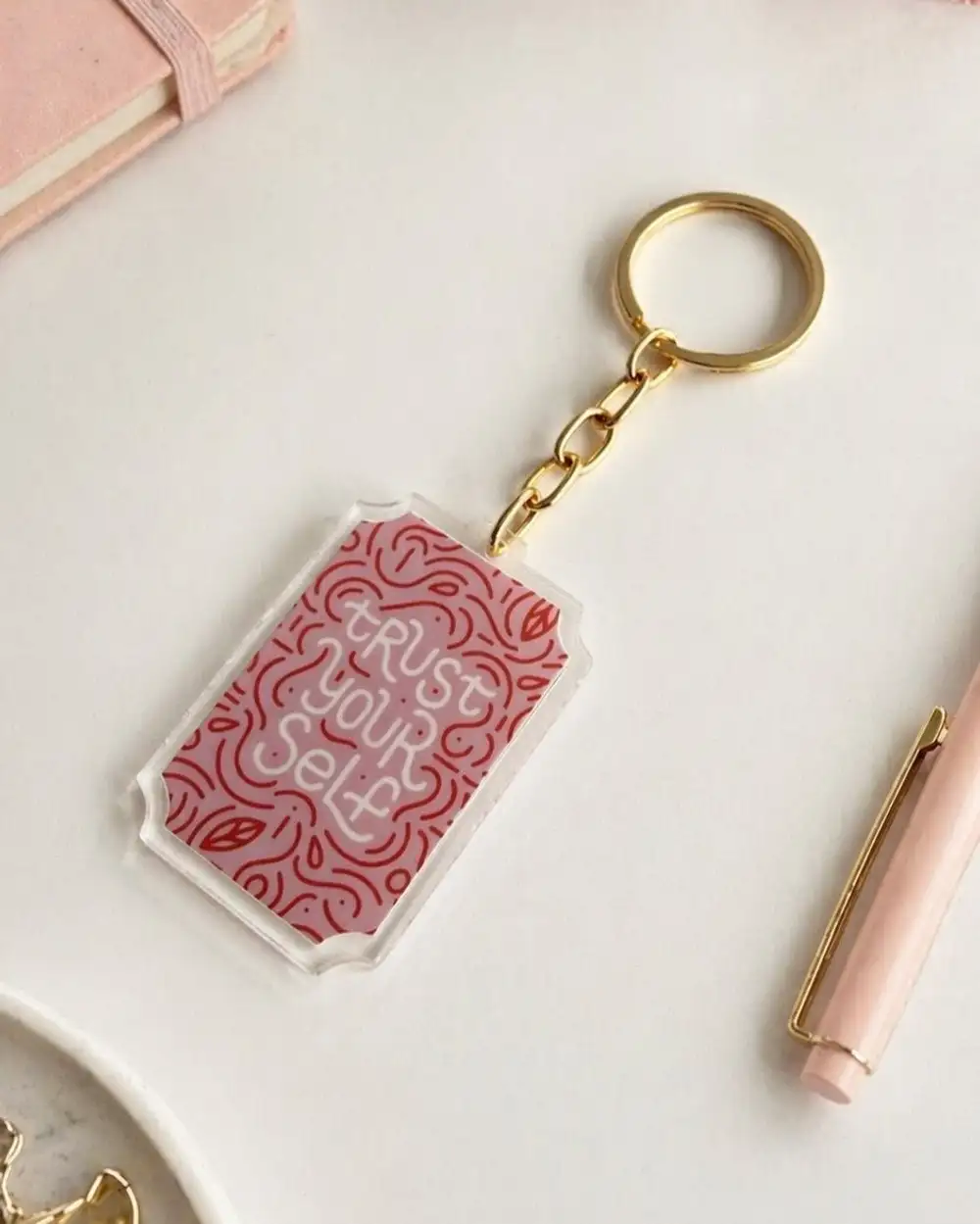 Trust Yourself Hediyelik Anahtarlık