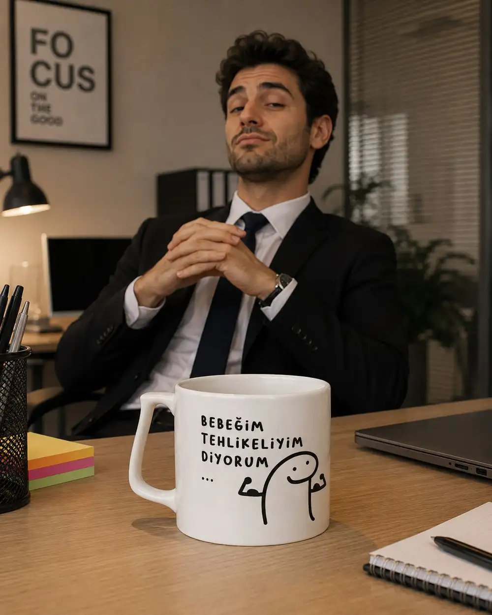 Bebeğim Tehlikeliyim Diyorum Kupa