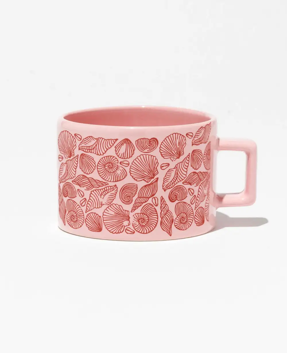 Sea Shell Pembe Kupa