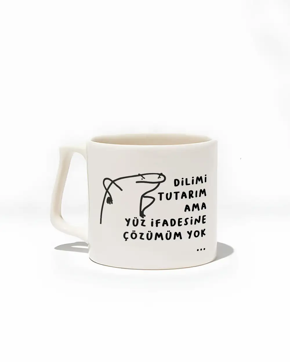 Dilimi Tutarım Ama Yüz İfadesine Çözümüm Yok Kupa Bardak