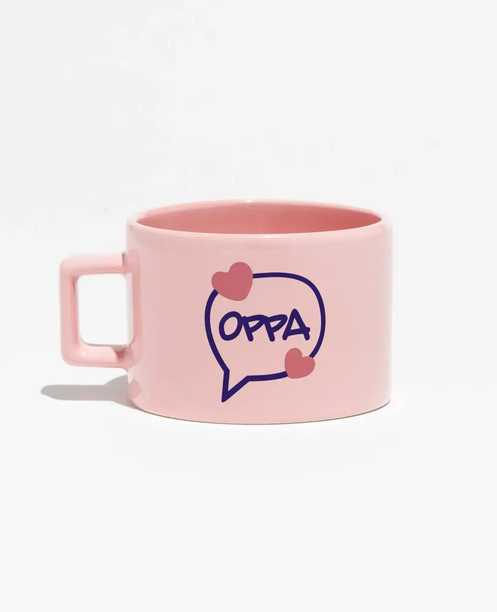 Seoul Mood Oppa Pembe Kupa Bardak