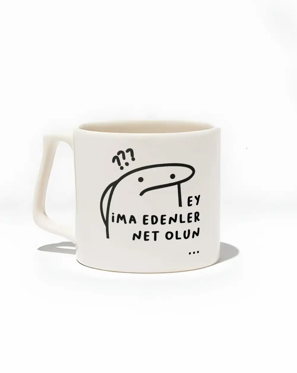 Ey İma Edenler Net Olun Kupa Bardak