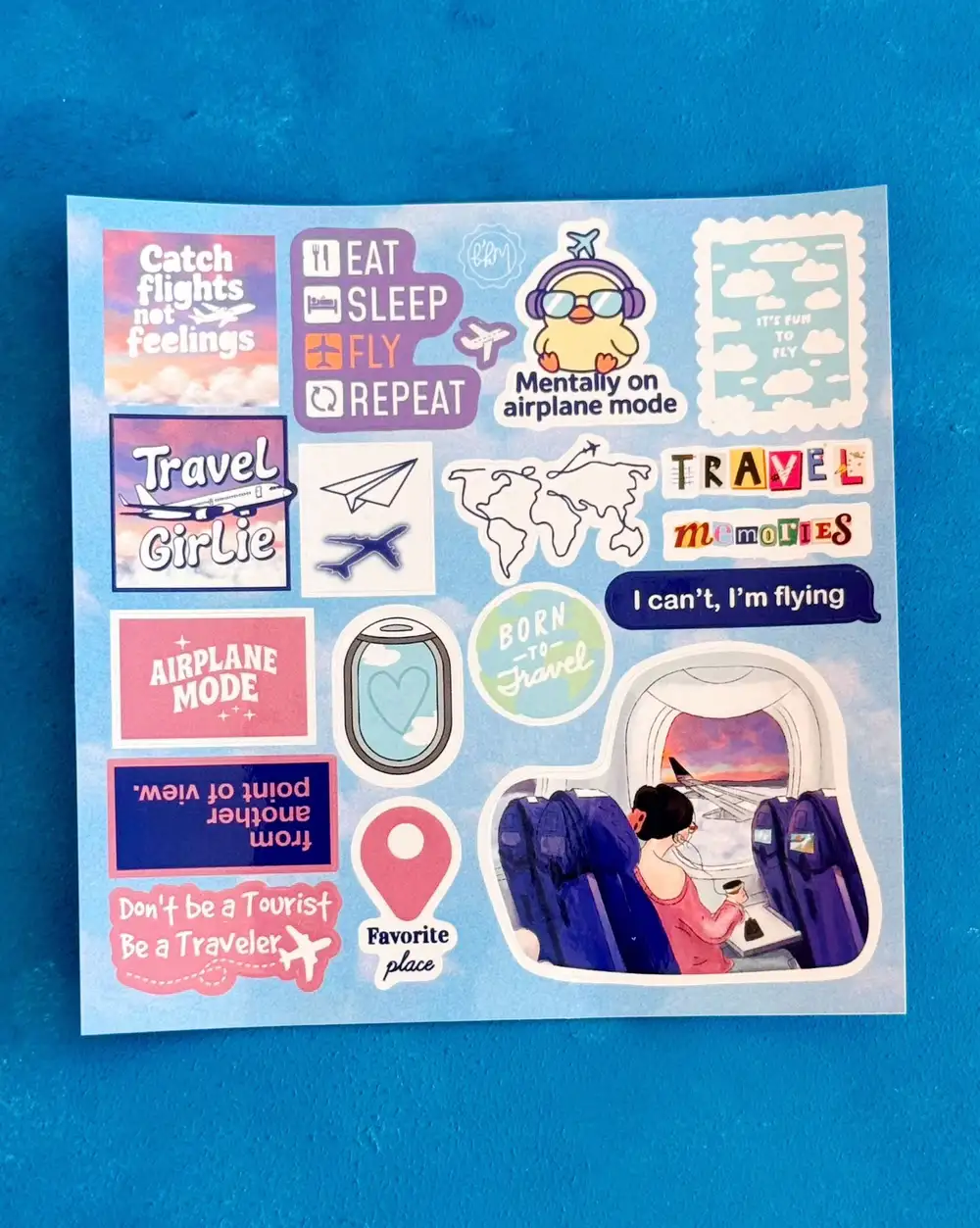Uçuş Modu Sticker Pack
