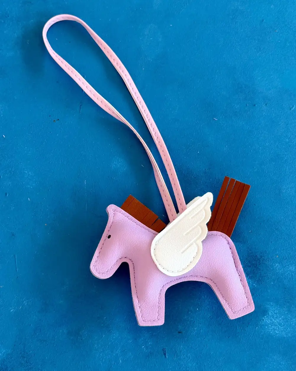 Lila Charm Çanta Unicorn Anahtarlık