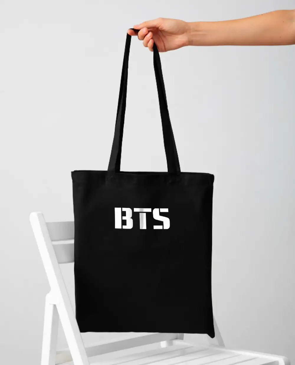 Bts Arma Siyah Bez Çanta