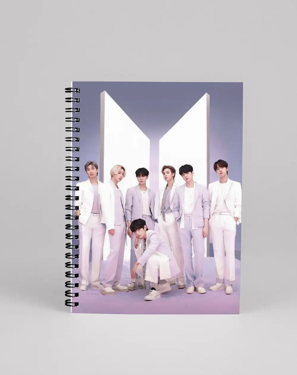Bts Temalı Spiralli Defter