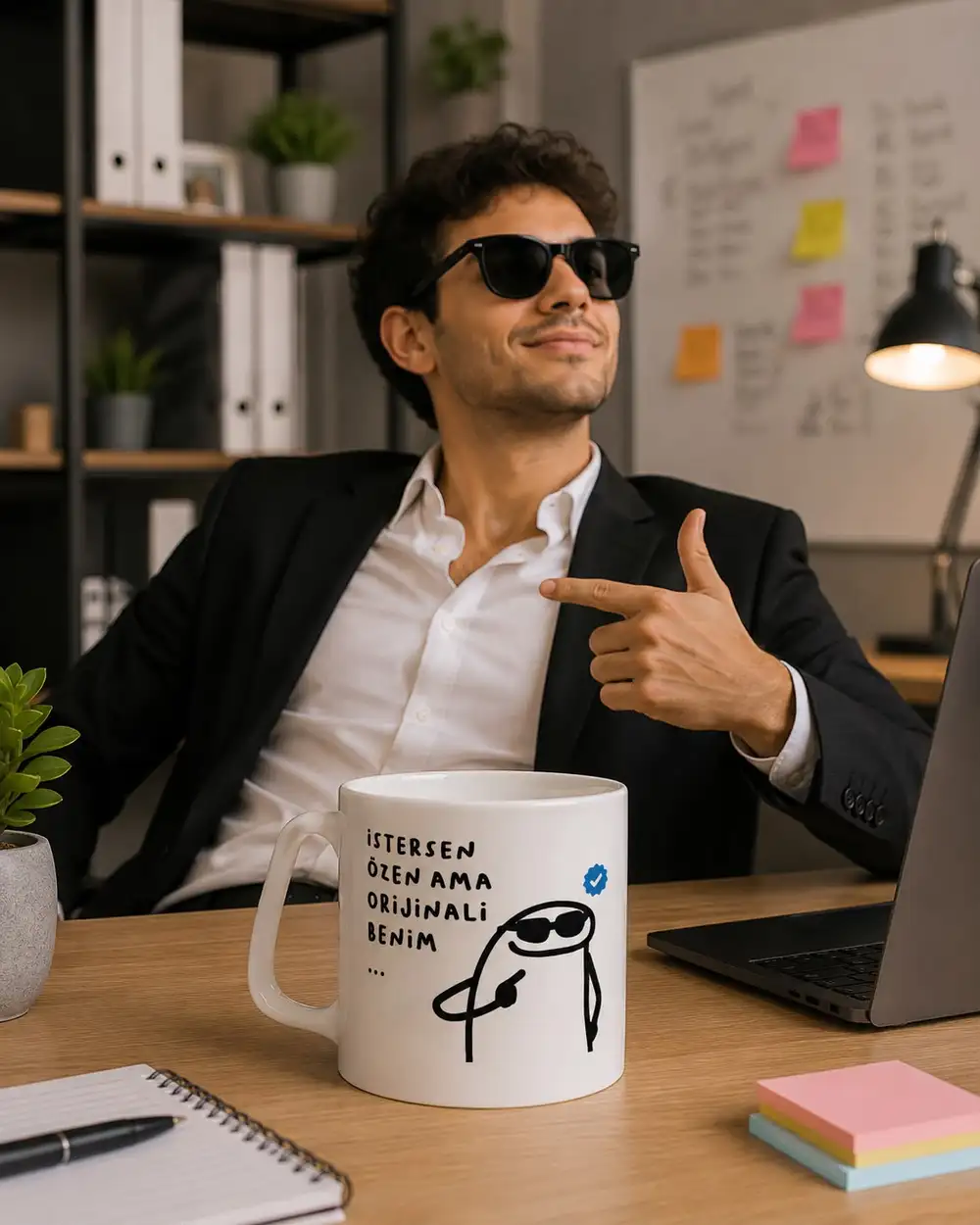 İstersen Özen Ama Orijinali Benim Kupa Bardak