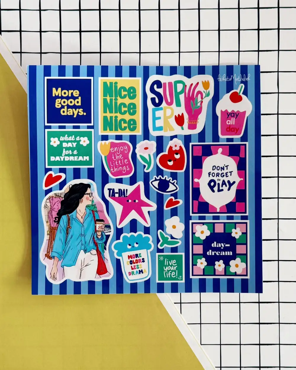 Daydream Mood Sticker Pack Etiket Seti