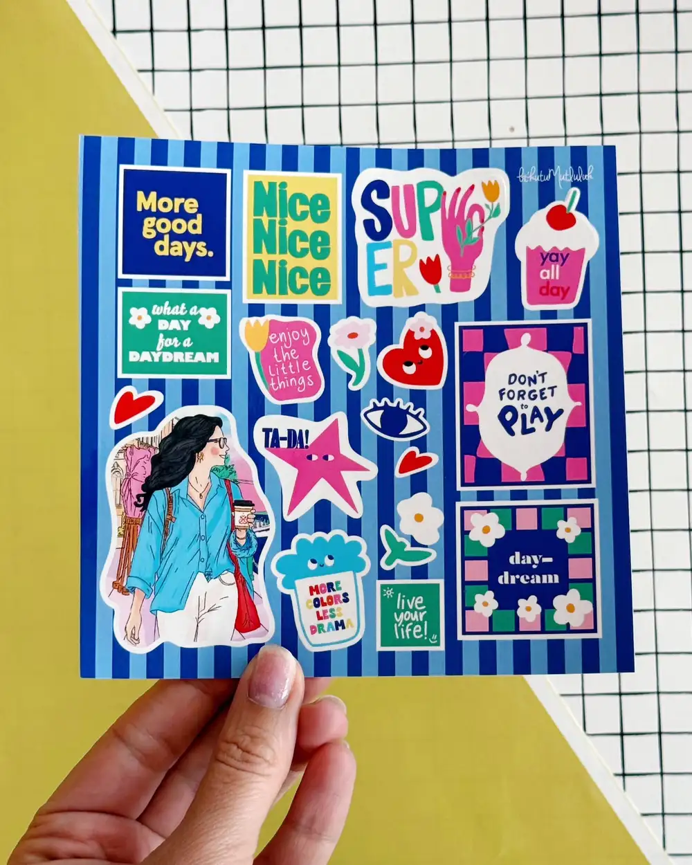 Daydream Mood Sticker Pack Etiket Seti