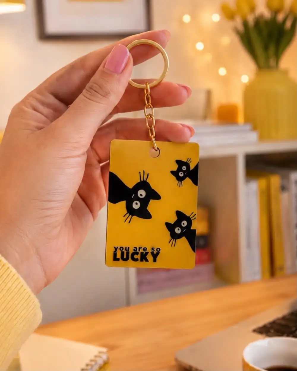You Are So Lucky Kedili Hediyelik Anahtarlık